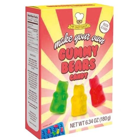 Make Your Own Gummy Bears Kit Funky Hampers