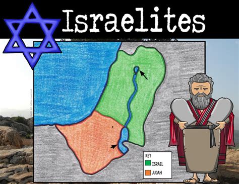 Israelites Map Diagram Quizlet