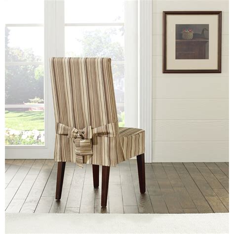 Sure Fit Harbor Stripe Dining Chair Slipcover And Reviews Wayfair
