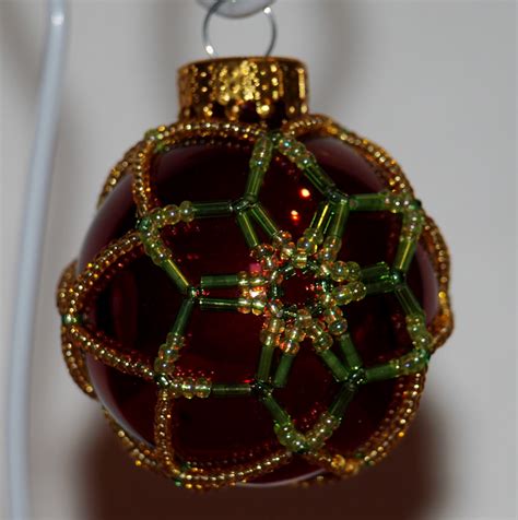 Exceptional Accessories Small Beaded Christmas Ornaments