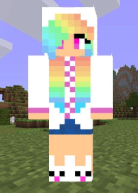 Minecraft Skins Más Minecraft Skins Rainbow Minecraft Skins Kawaii
