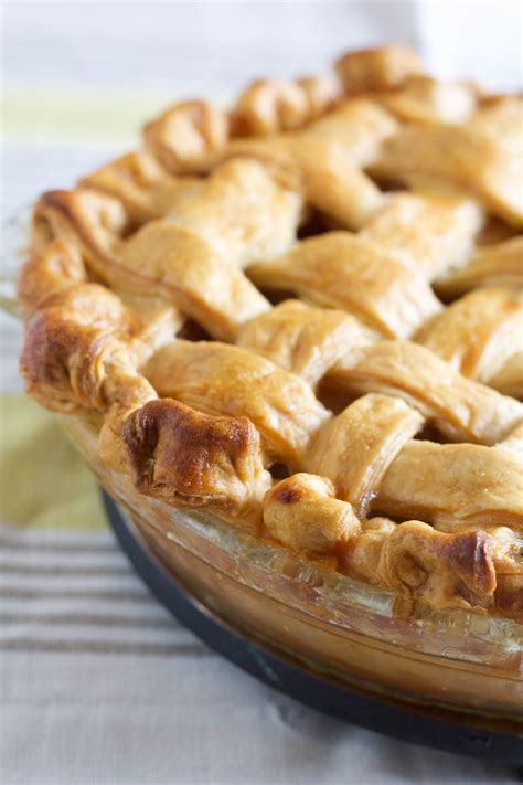 Lattice Top Apple Pie Step By Step Pictures Recipe