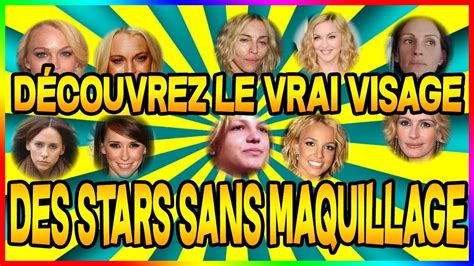 D Couvrez Le Vrai Visage Des Stars Sans Maquillage Tuto Google Youtube