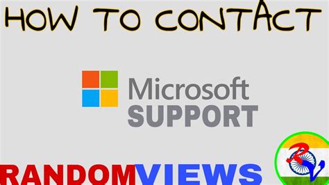 How To Contact Microsoft Customer Support Online Youtube