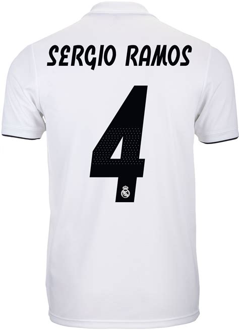 Adidas Sergio Ramos Real Madrid Home Jersey 2018 19 Soccerpro