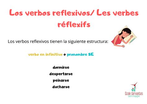 Conjuguer le verbe espagnol ser à indicatif, subjonctif, impératif, infinitif, conditionnel, participe, gérondif. LES VERBES PRONOMINAUX EN ESPAGNOL - Ecole Cervantes