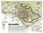 Jerusalen | De jesus, Jerusalen, Mapas