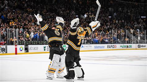 Bruins Goalie Hug Explained How Linus Ullmark Jeremy Swaymans