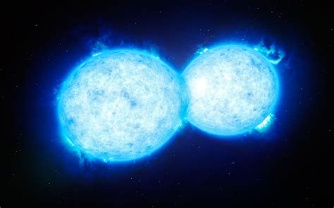 Astronomers Discover Vfts 352 The Hottest And Most Massive Touching