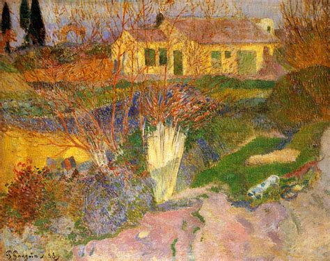 Mas Near Arles 1888 Paul Gauguin