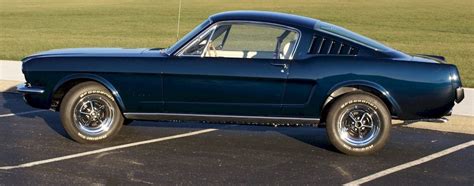 Blue 1965 Mustang Fastback Mustang Fastback Ford Mustang Fastback