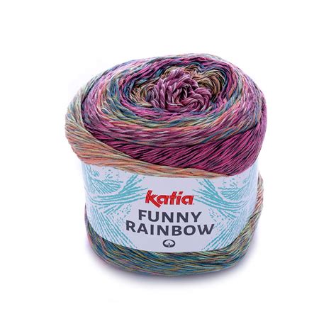 Funny Rainbow Spring Summer Yarns