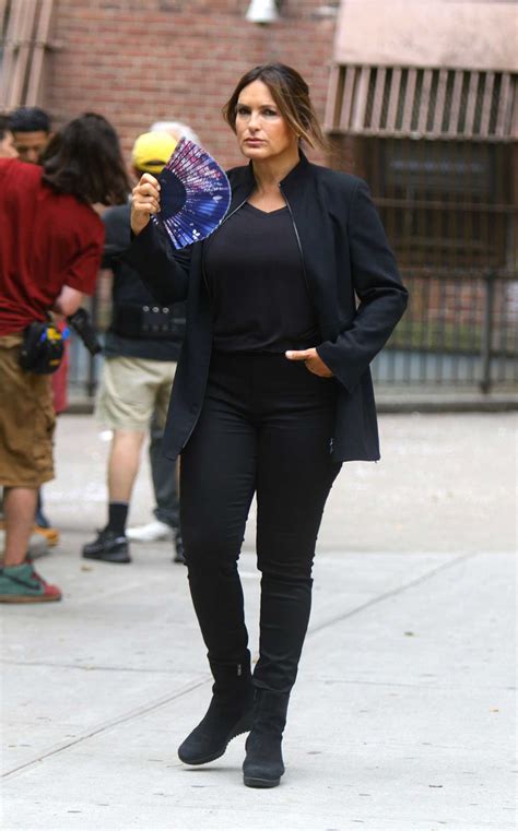 Svu' as it is commonly known is an american police procedural crime drama television series that airs on the nbc network. Mariska Hargitay in a Floral Dress on the Set of Law and ...