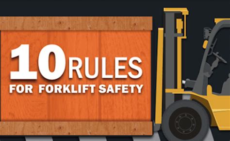 Top 10 Forklift Health And Safety Tips