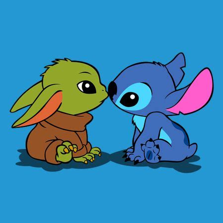 Baby Yoda Stitch Shefalitayal