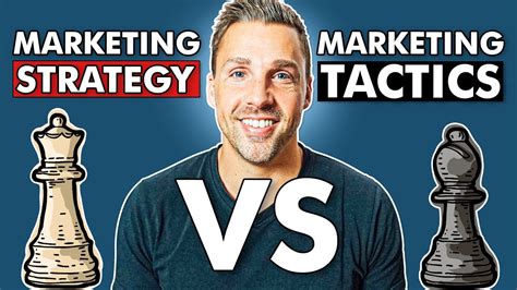 Marketing Strategy Vs Marketing Tactics Whats The Difference Youtube