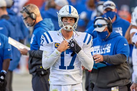 Colts Wont Bench Philip Rivers After Dramatic About Face