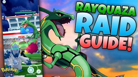 Rayquaza Can Be Soloed Pokémon Go Raid Guide Youtube