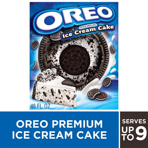 Oreo Premium Ice Cream Cake Made With Oreo Cookies Vanilla Ice Cream