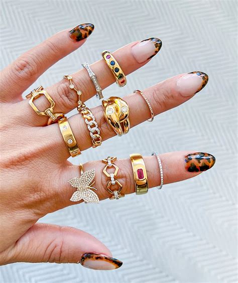 how to wear multiple rings and keep it sophisticated nicolehd jewelry