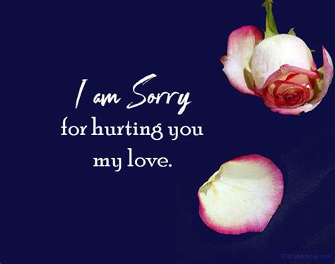Sorry Quotes For Love With Images