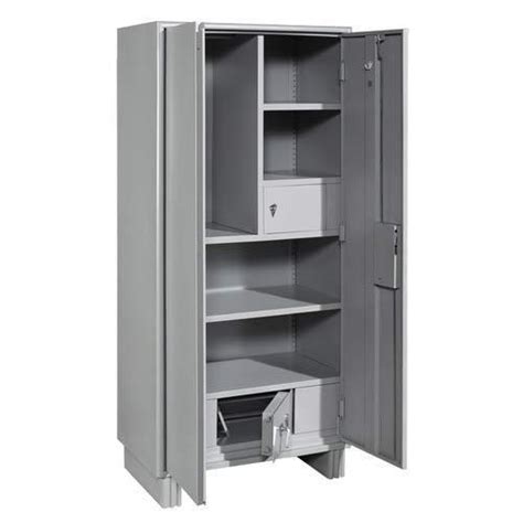 Grey Plannco Steel Products Office Almira Cabinets Size 6535 Rs
