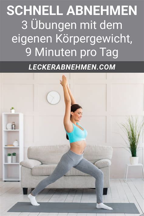 Schnell Abnehmen Übungen Fitness Challenge Mit Trainingsplan