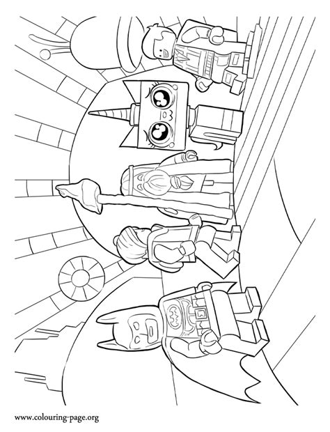 Printable and coloring pages of the lego movie. The Lego Movie - Emmet and his friends coloring page ...