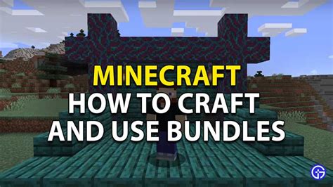 Minecraft Bundles Crafting Guide And How To Use