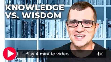 Knowledge Vs Wisdom