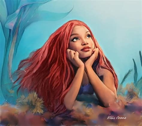 Halle Bailey As Ariel The Little Mermaid 2023 By Ellisc50 On Deviantart