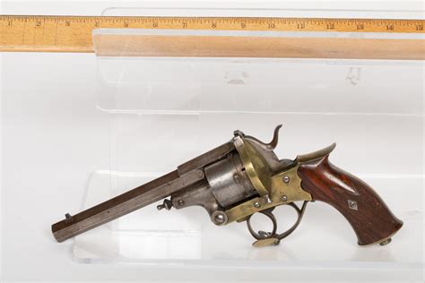 Belgian Revolver 1870s Jmd 11284 Holabird Western Americana Collections