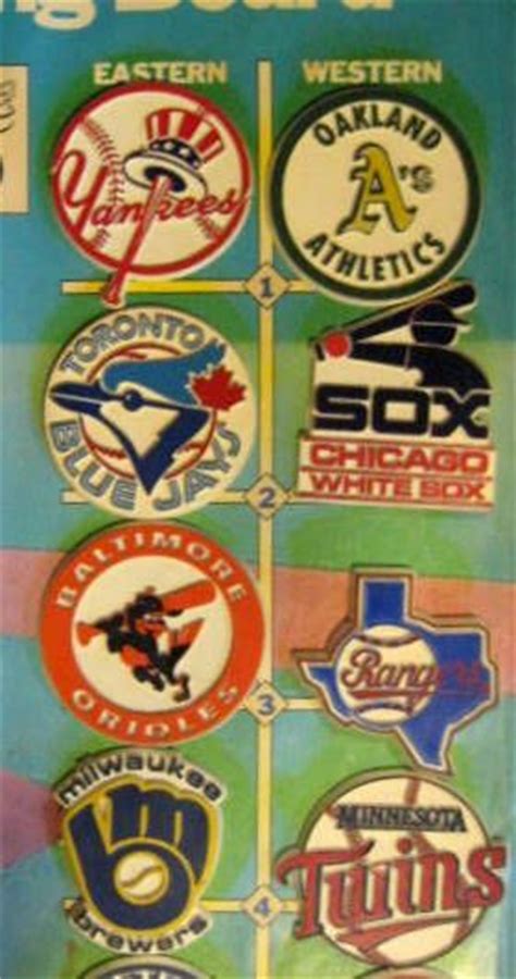 Lot Detail Vintage Major League Baseball Standings