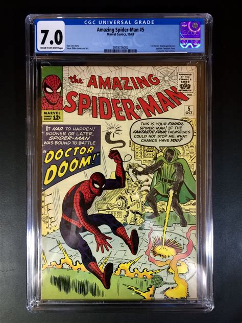 Closed For Sale Amazing Spider Man 5 Goldensilverbronze Age