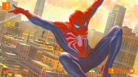 Spider Man Ps4 Art From The Legendary Alex Ross Graces The