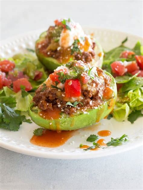 Baked Stuffed Avocado The Girl Who Ate Everything