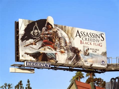 Looks like a normal billboard to me. Daily Billboard: Assassin's Creed IV: Black Flag video ...