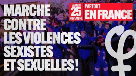 Le 25 Novembre Mobilisons Nous Contre Les Violences Sexistes Et Sexuelles La France Insoumise