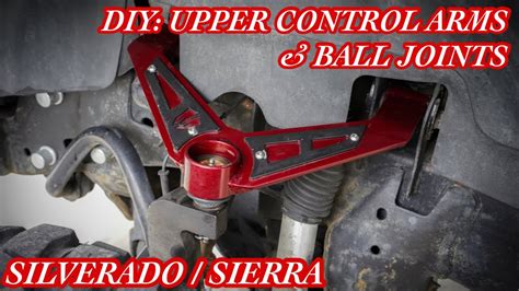Installing Upper Control Arms And Ball Joints On A Silverado Sierra