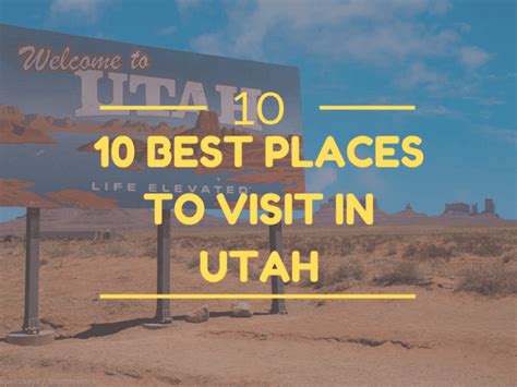 10 Best Places To Visit In Utah This Year Instaloverz