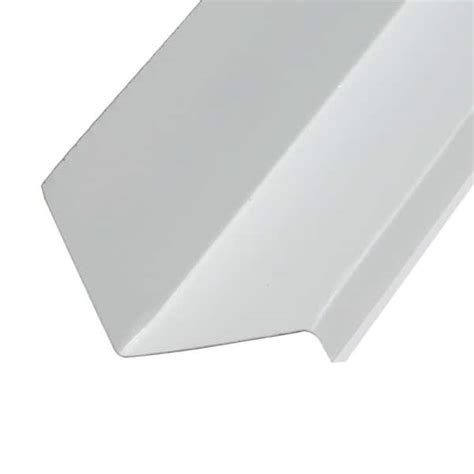 Amerimax Home Products 76 In X 8 Ft White Aluminum Drip Cap Flashing