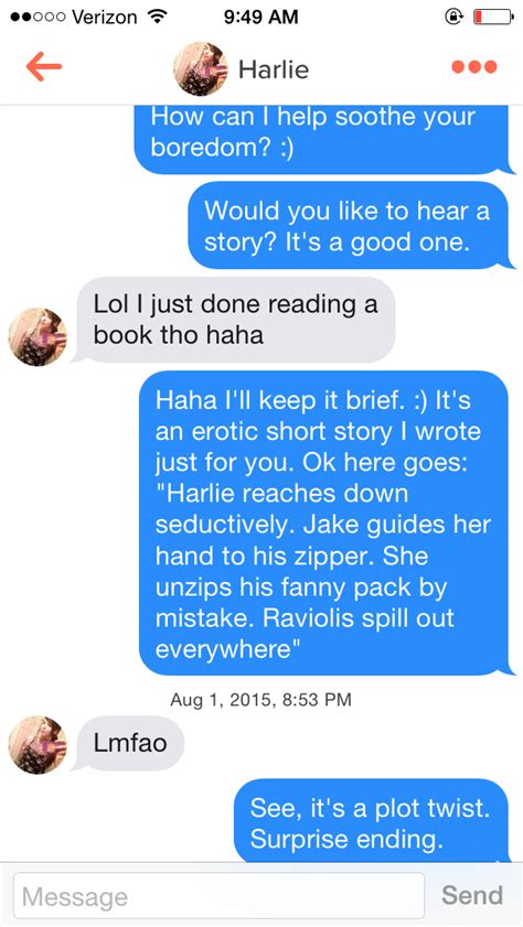 30 Truly Strange Tinder Convos That Will Make You Laugh On Demand Thought Catalog