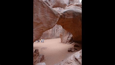 Sand Dune Arch Trail Arches National Park Utah Youtube
