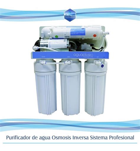 Purificador De Agua Osmosis Inversa Original Puraqua U S 290 00 En