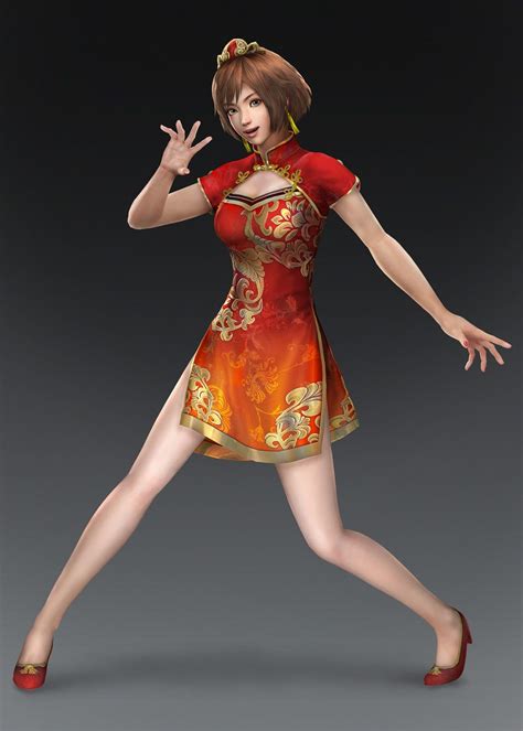 Sun Shangxiang Mandarin Gown Characters And Art Dynasty Warriors 8