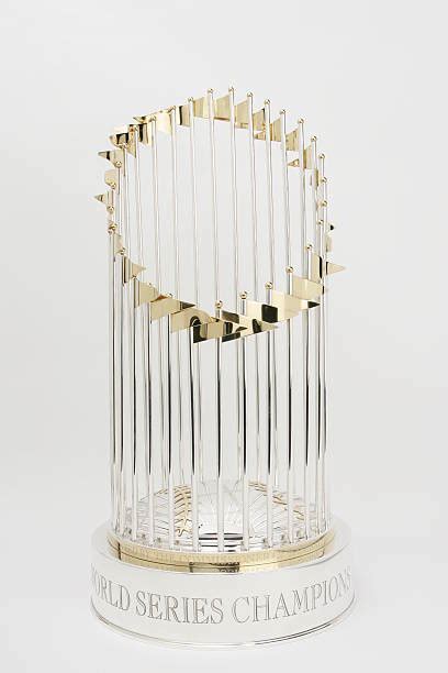 Major League Baseball World Series Trophy Pictures Getty Images