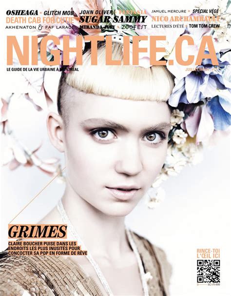 Grimes Sensation Flanelle Magazine