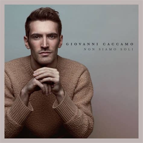 Giovanni Caccamo Album Non Siamo Soli Cover E Tracklist Soundsblog