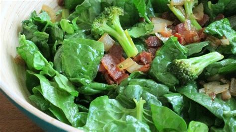 Wilted Spinach Broccoli Salad With Bacon Old Lady Recipe 5 Hilah