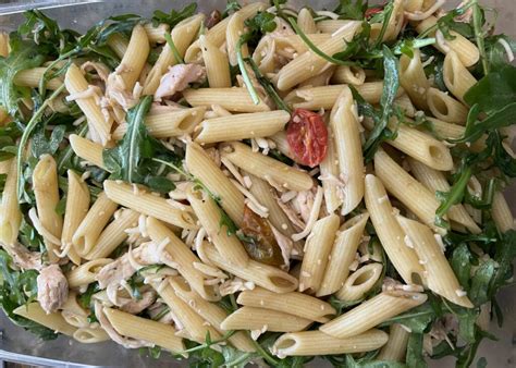 Roasted Tomato Chicken Mozzarella And Rocket Pasta Foodom